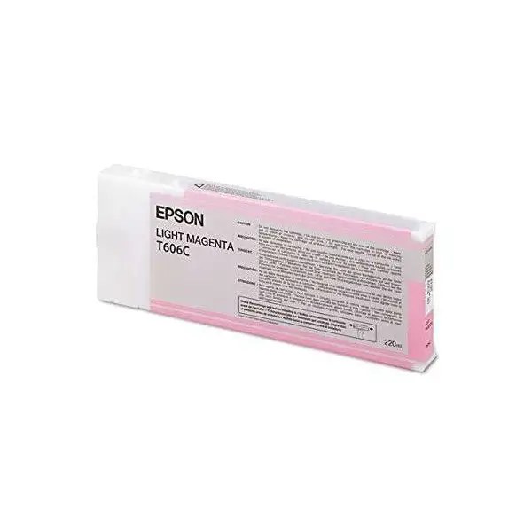 Epson T606C light magenta Cartouche d'encre d'origine