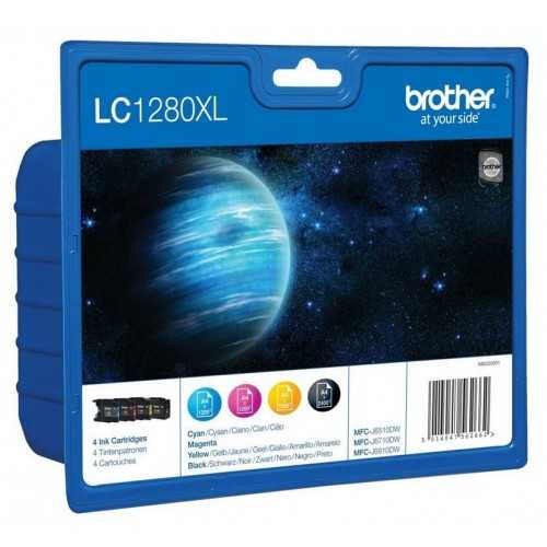 Brother LC1280XL Noir couleur Pack de Cartouches d'encre d'origine