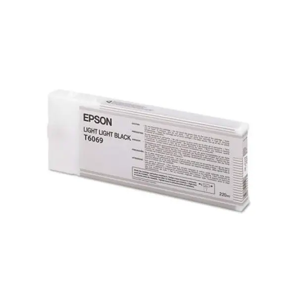 Epson T6069 Gris Clair Cartouche d'encre d'origine