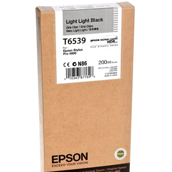 Epson T6539 light light black Cartouche d'encre d'origine