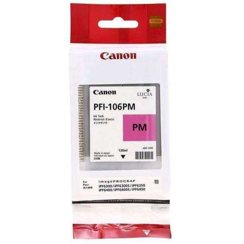 Canon LUCIA PFI-106PM Photo magenta Cartouche d'encre d'origine