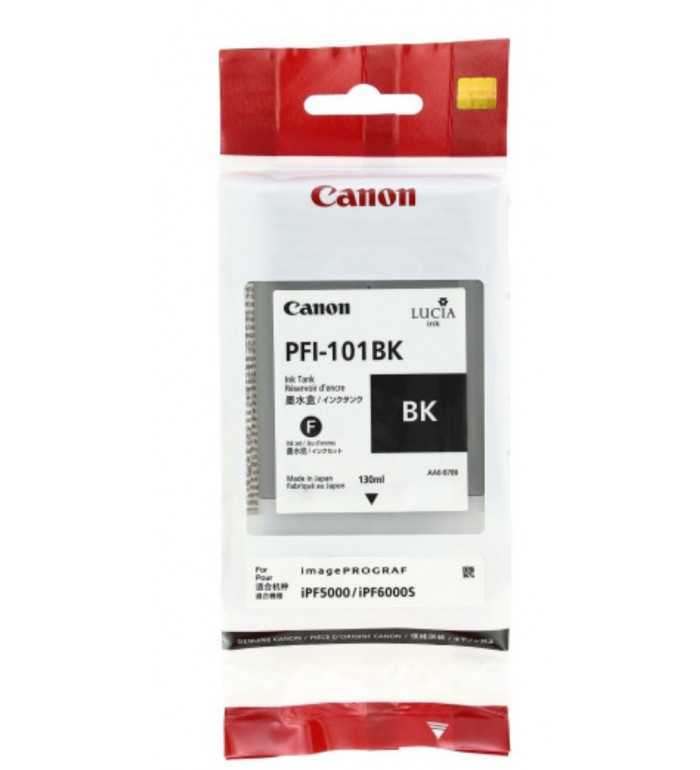 Canon LUCIA PFI-101BK Noir Cartouche d'encre d'origine