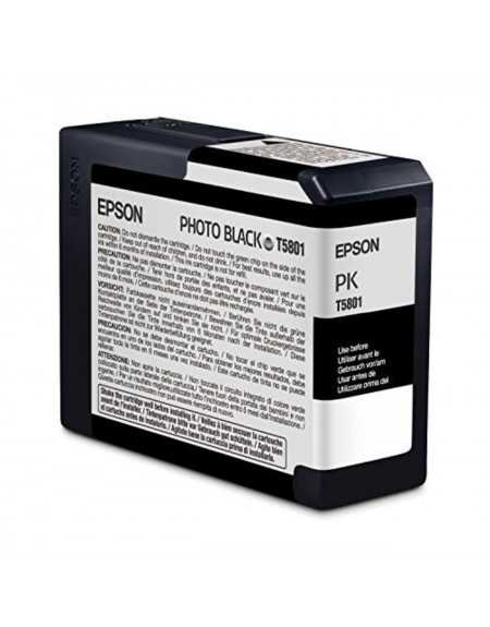 EPSON T5801 Noir Photo Cartouche d'encre d'origine