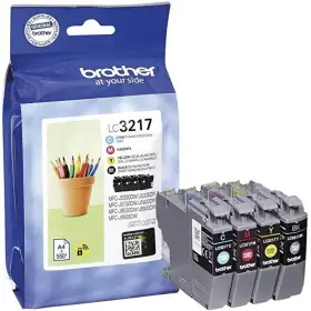Brother LC3217 Noir couleur Pack de 4 Cartouches d'encre d'origine