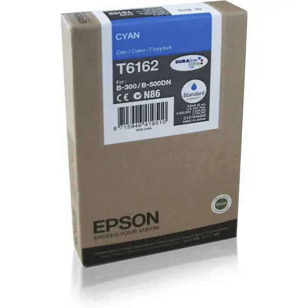 Epson T6162 Cyan Cartouche d'encre d'origine