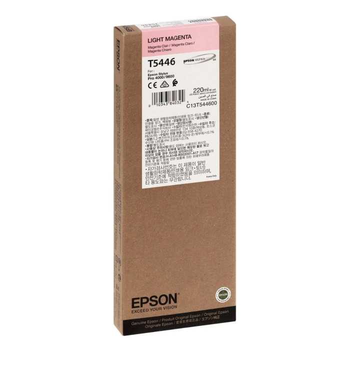 Epson T5446 Light magenta Cartouche d'encre d'origine