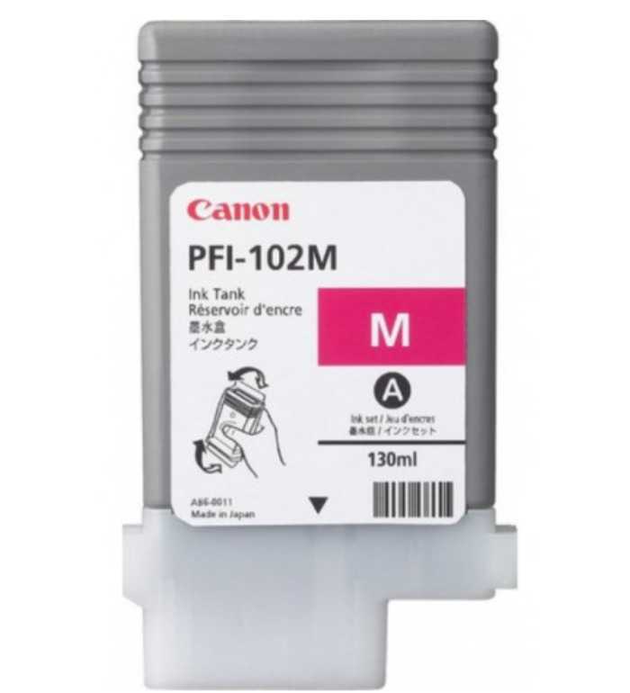 Canon LUCIA PFI-102M Magenta Cartouche d'encre d'origine