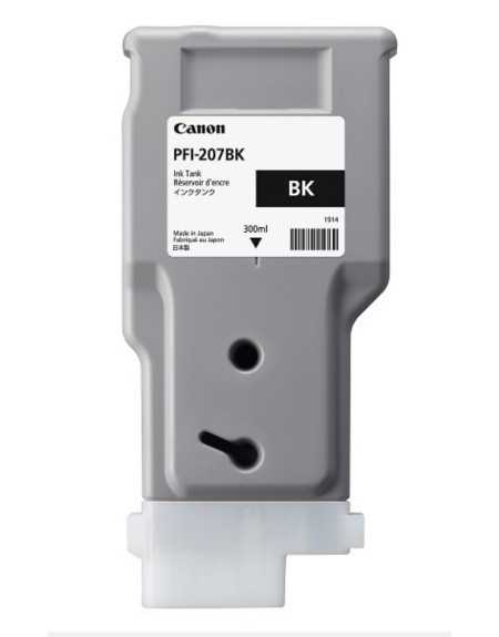 Canon PFI-207BK Noir Cartouche d'encre d'origine