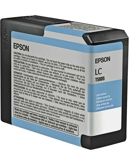 EPSON T5805 Cyan clair Cartouche d'encre d'origine