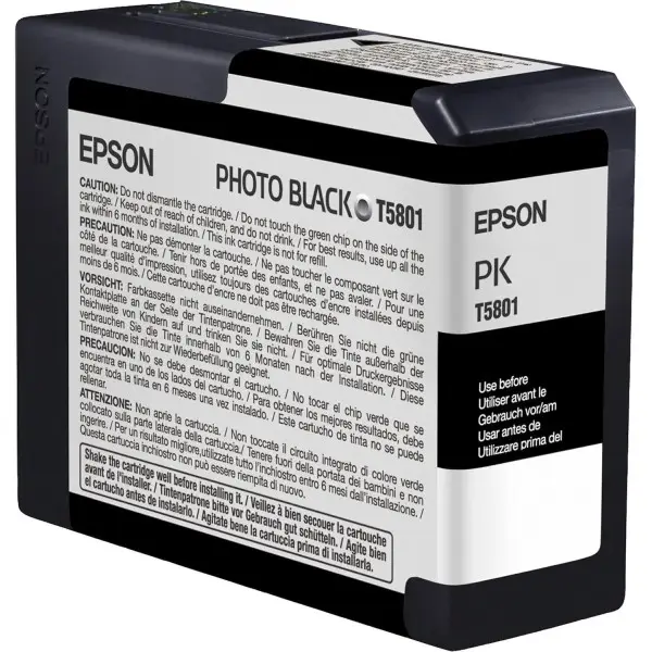 EPSON T5801 Noir Photo