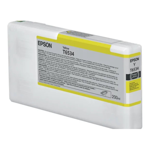 Epson T6534 Jaune Cartouche d'encre d'origine