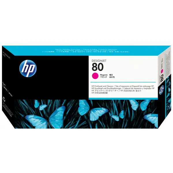 HP 80 Magenta Tête d'impression d'origine - C4822A