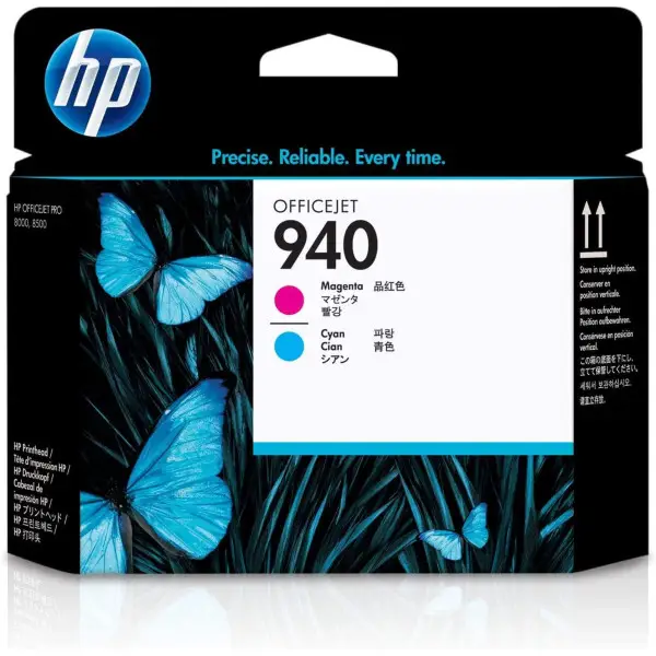 HP 940 Cyan magenta Tête d'impression d'origine - C4901A