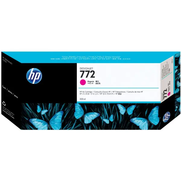 HP 772 Magenta Cartouche d'encre d'origine - CN629A