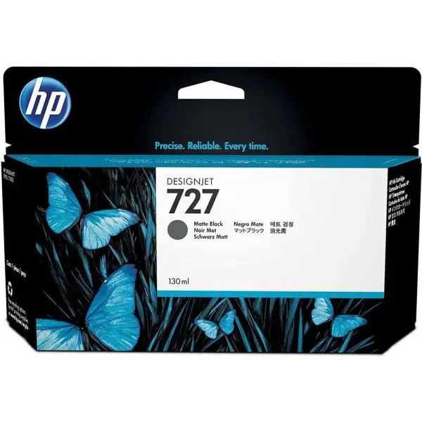 HP 727 Mat black Cartouche d'origine - B3P22A