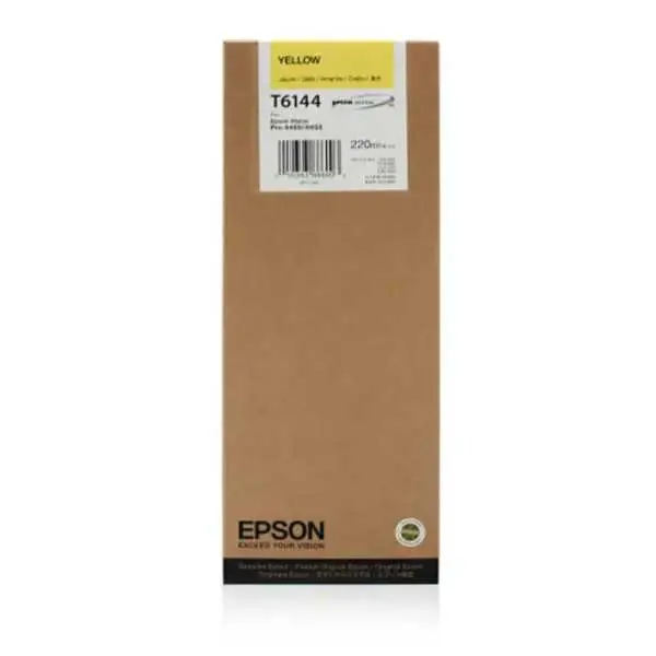 Epson T6144 Jaune Cartouche d'encre d'origine