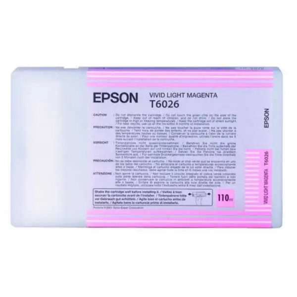 Epson T6026 Light magenta Cartouche d'encre d'origine