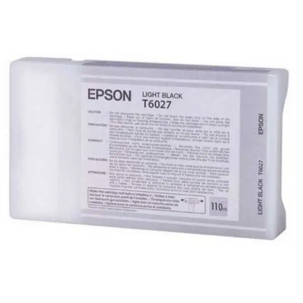 Epson T6027 Gris clair Cartouche d'encre d'origine