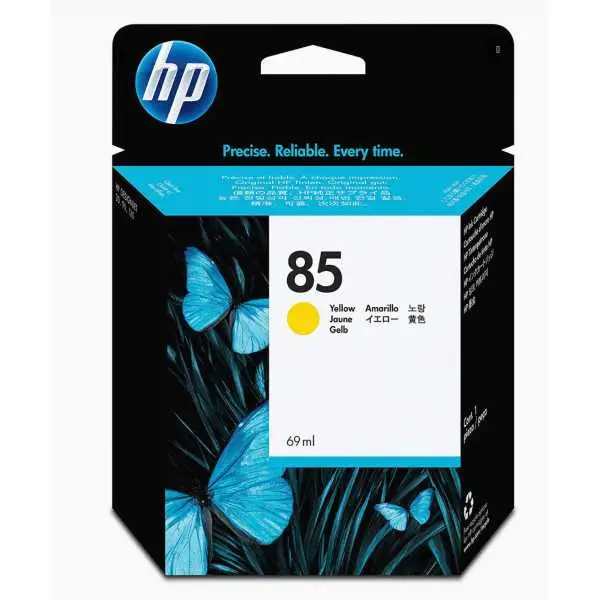 HP 85 Jaune 69 ml Cartouche d'origine - C9427A