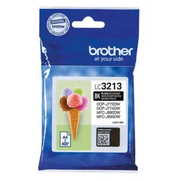 Brother LC3213BK Noir Cartouche d'encre d'origine