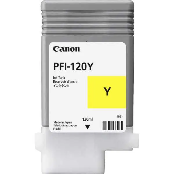 Canon PFI-120Y Jaune Cartouche d'encre d'origine