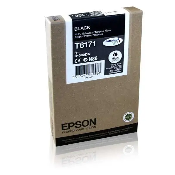 Epson T6171 Noir Cartouche d'encre d'origine