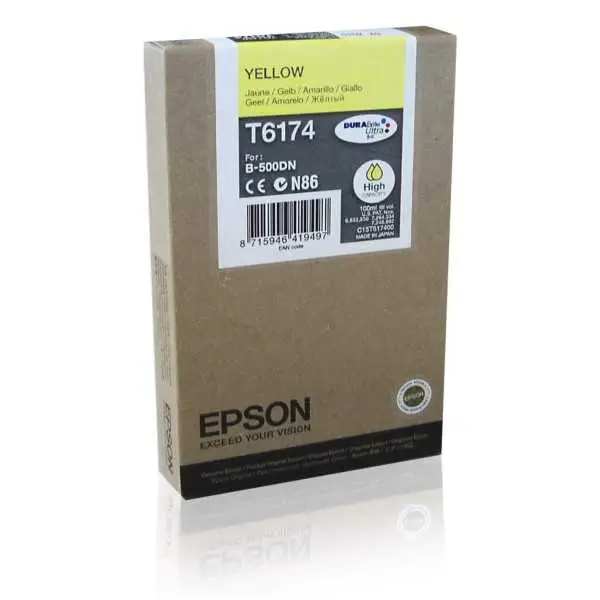 Epson T6174 Jaune Cartouche d'encre d'origine