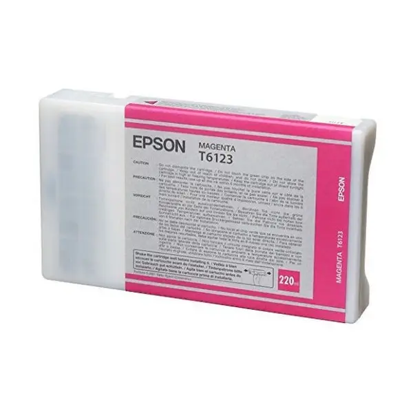 Epson T6123 magenta Cartouche d'encre d'origine