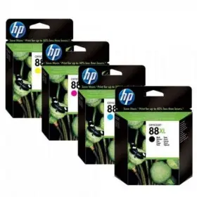 HP 88XL Noir couleur Pack de 4 cartouches d'origine